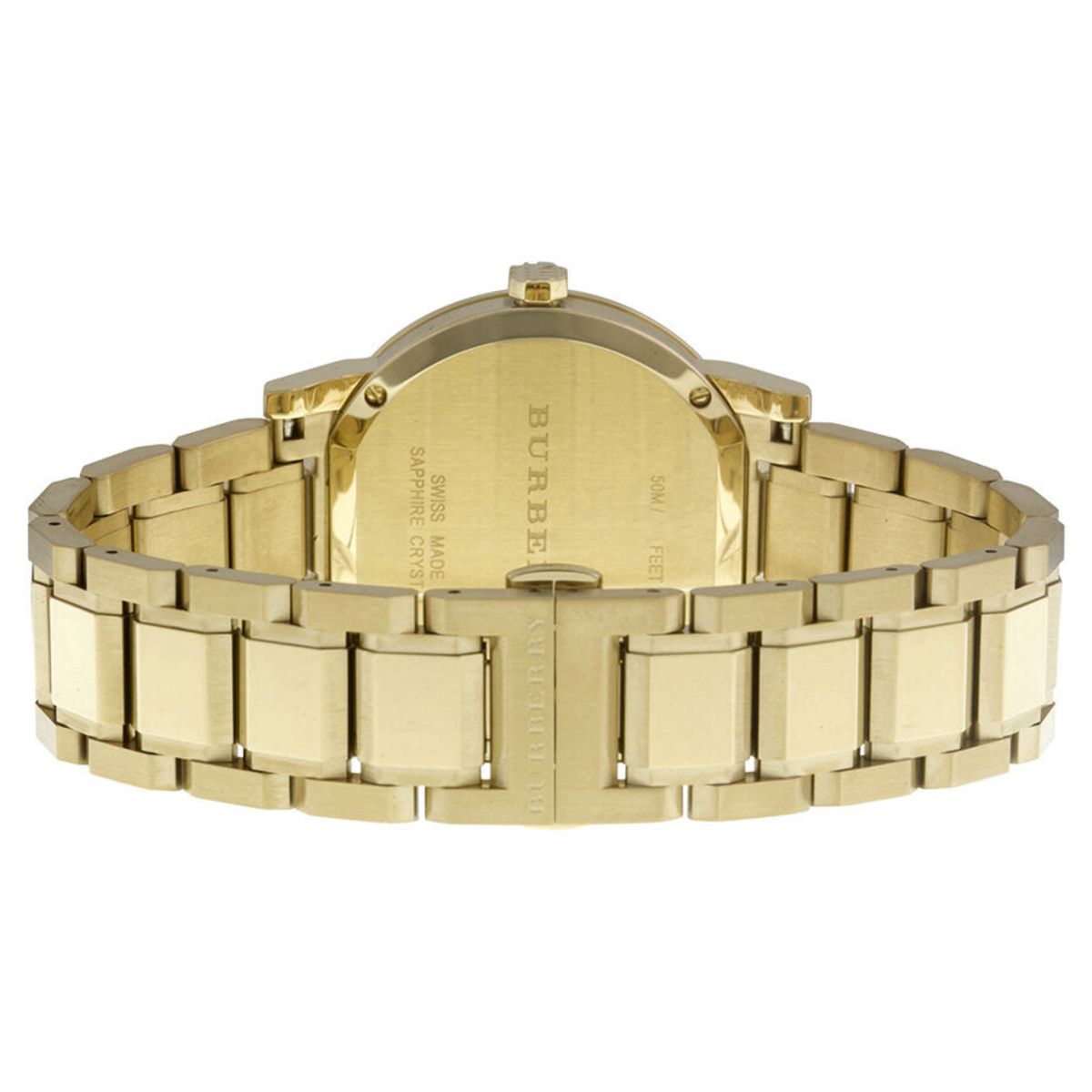 BURBERRY - Reloj Burberry The City Bu9033 Dorado