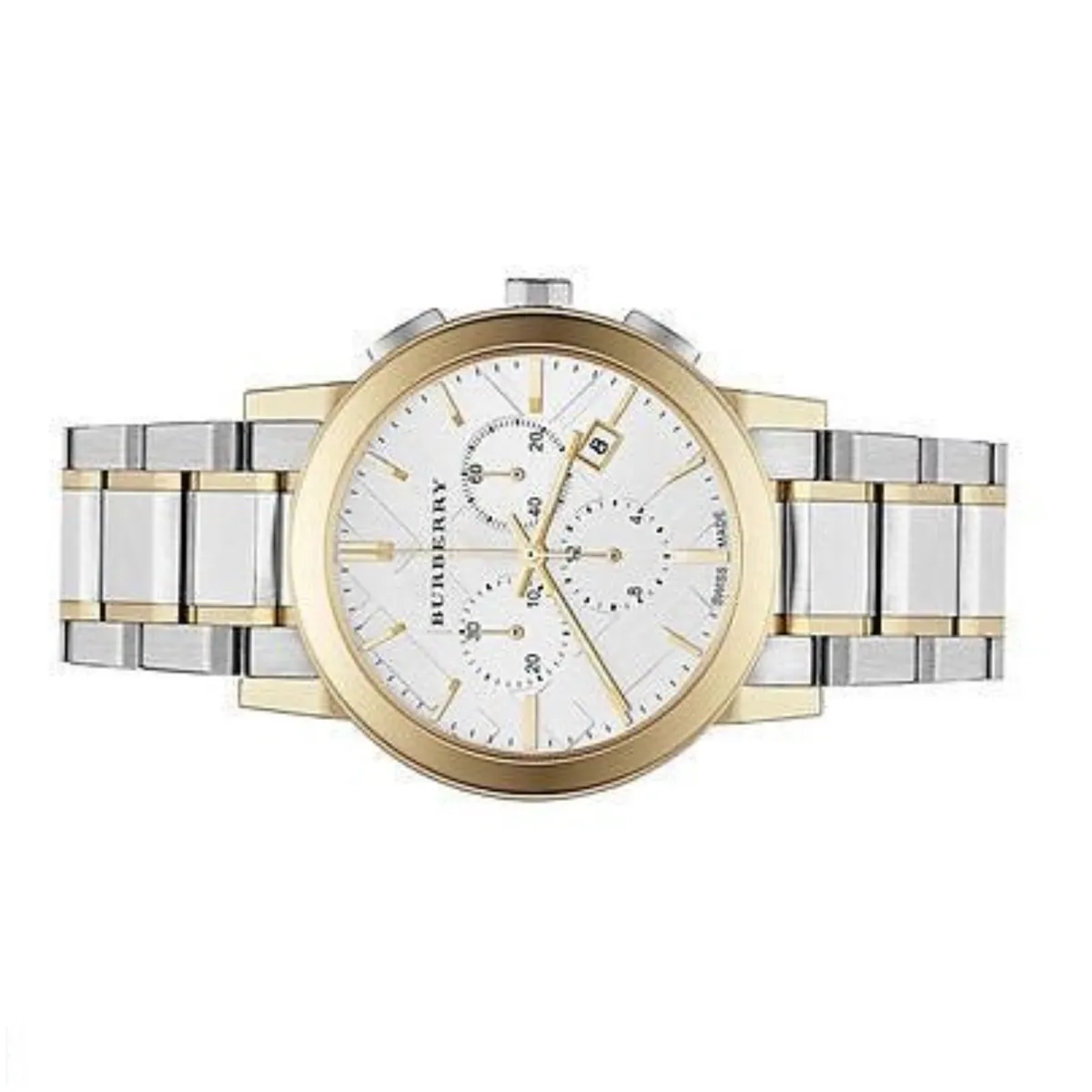 BURBERRY - Reloj Burberry The City Bu9751 Plateado con Dorado
