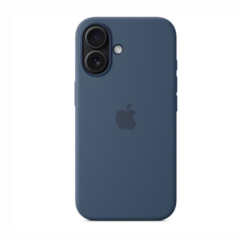 CASE - Case de Silicona Para Iphone 16 Plus - Azul Noche