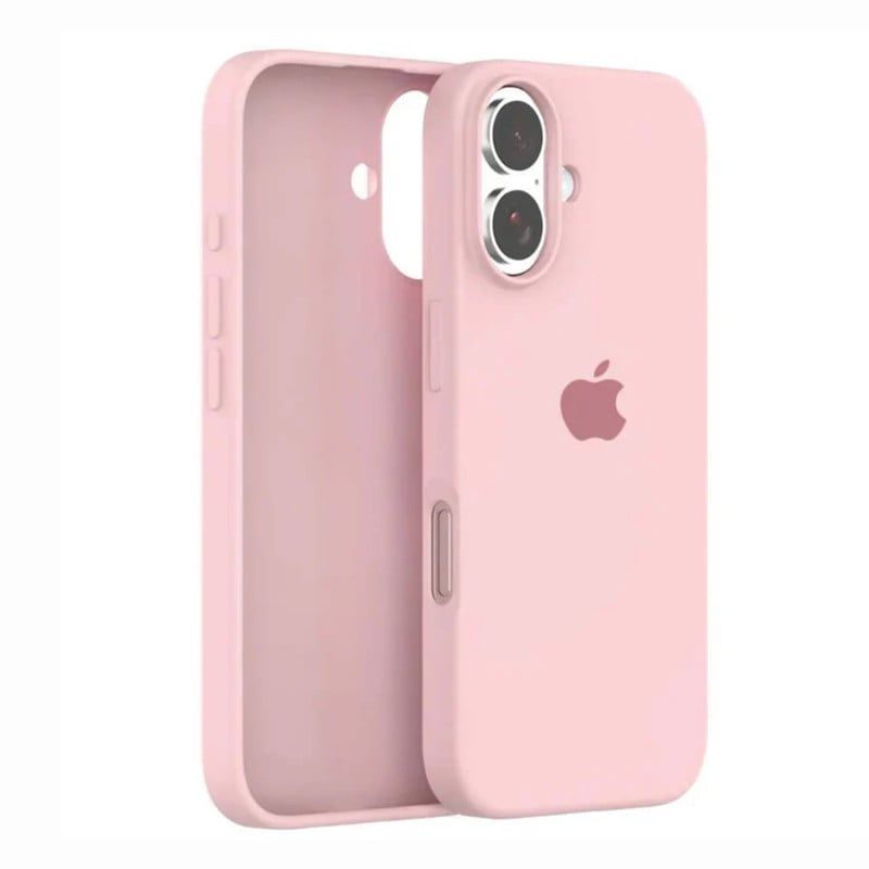 CASE - Case de Silicona Para Iphone 16 Pro - Rosa