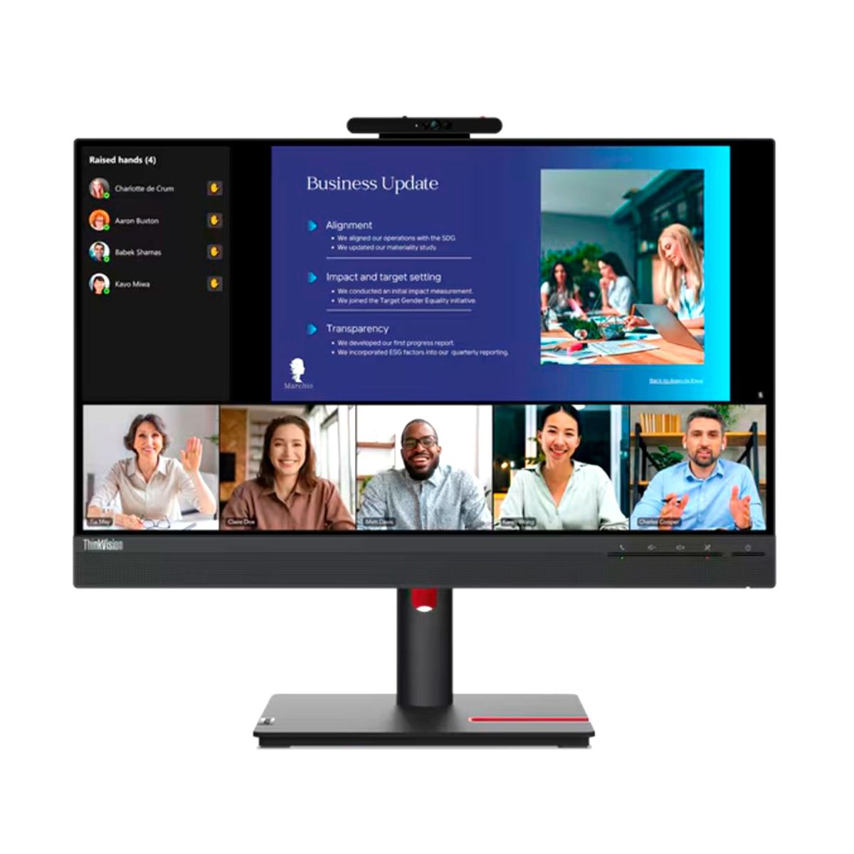 LENOVO - MONITOR LENOVO THINKVISION  238P WLED  HDMI 6MS 75HZ PN 63D8MAR3LA
