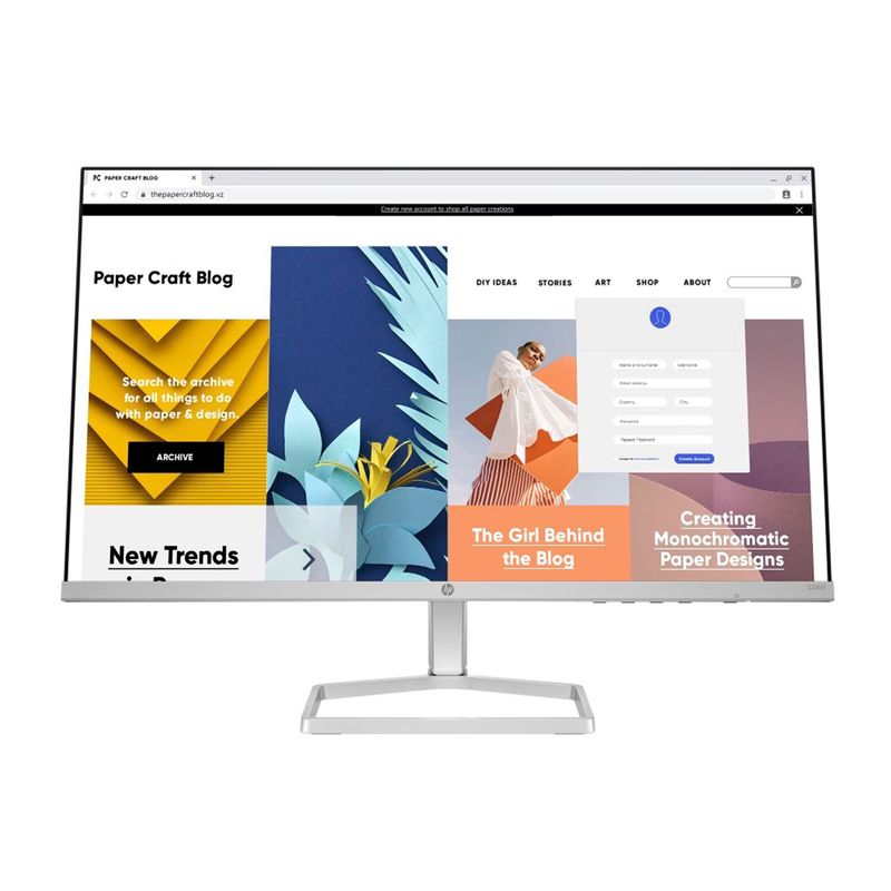 HP - MONITOR HP 238P IPS LCD FHD 524SF 100HZ NEGRO PN 94C17AA