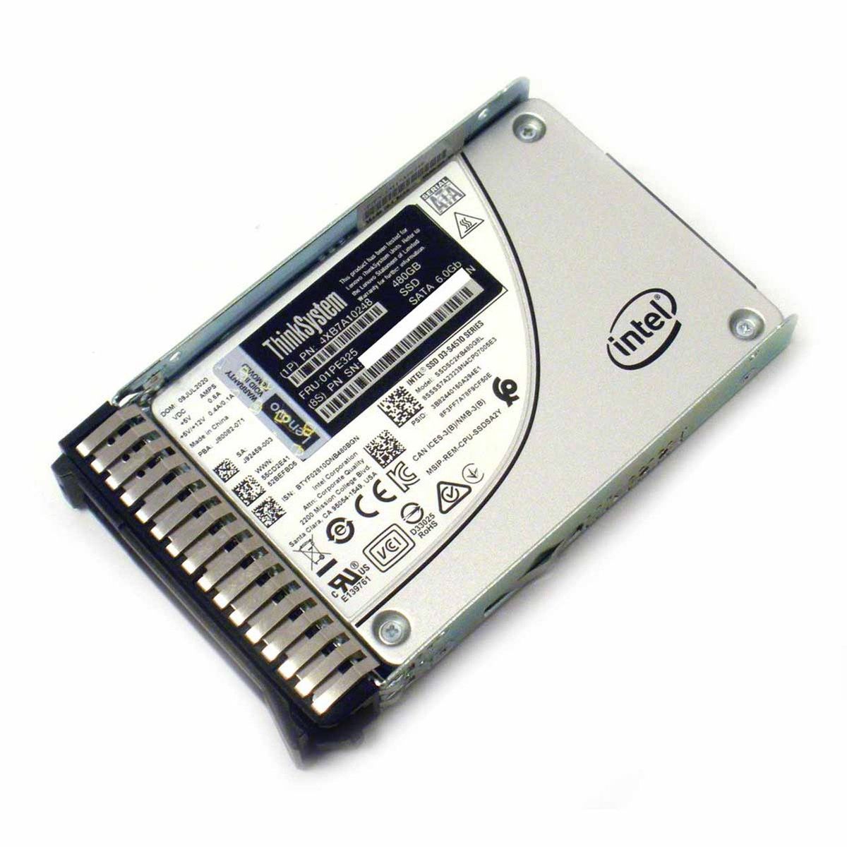 LENOVO - SSD LENOVO THINKSYSTEM 480GB SATA 6GB ST50 PN 4XB7A17076 02JG532-1