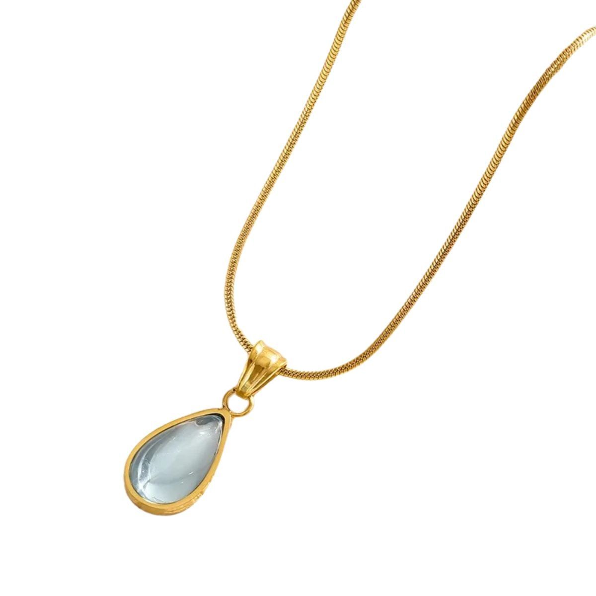 GENERICO - Collar para mujer diseño Gotitas De Agua