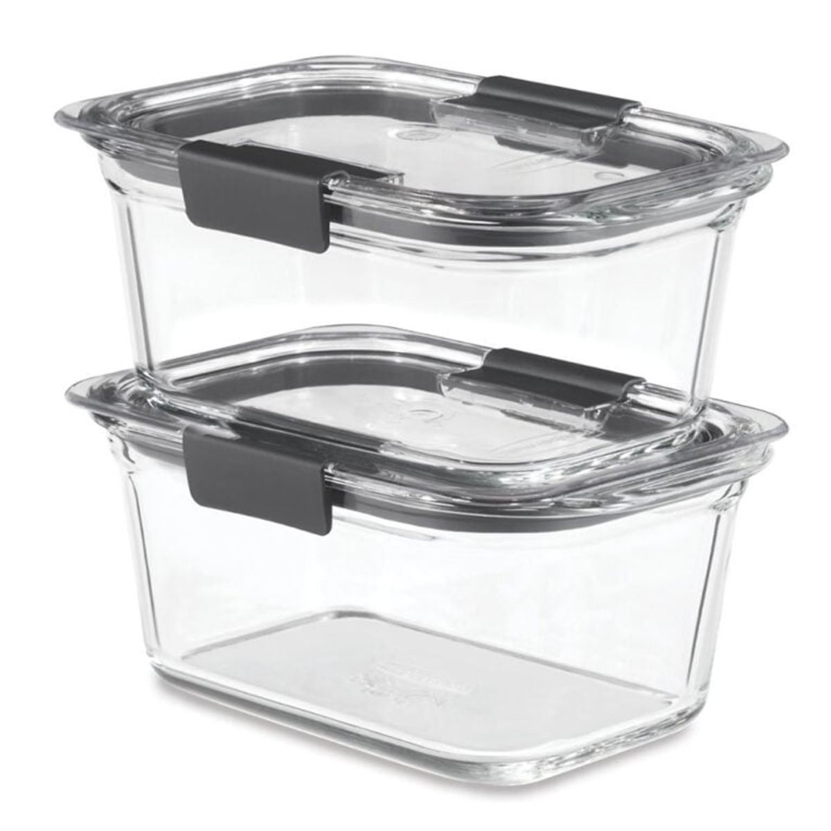 Set de 2 herméticos de vidrio Brilliance Rubbermaid 2118309, marca Rubbermaid - Foto 2
