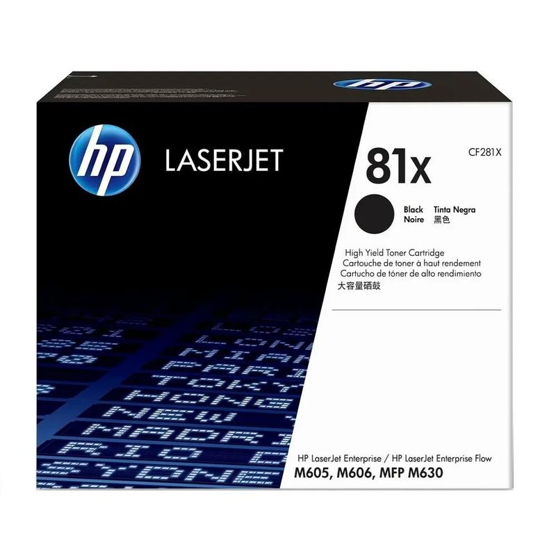 HP - TONER HP 81X CF281X NEGRO