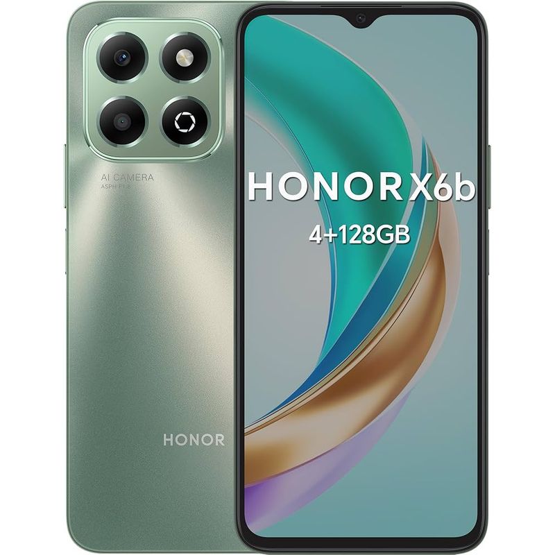 HONOR - HONOR X6B VERSIÓN DE 4RAM 128GB COLOR VERDE