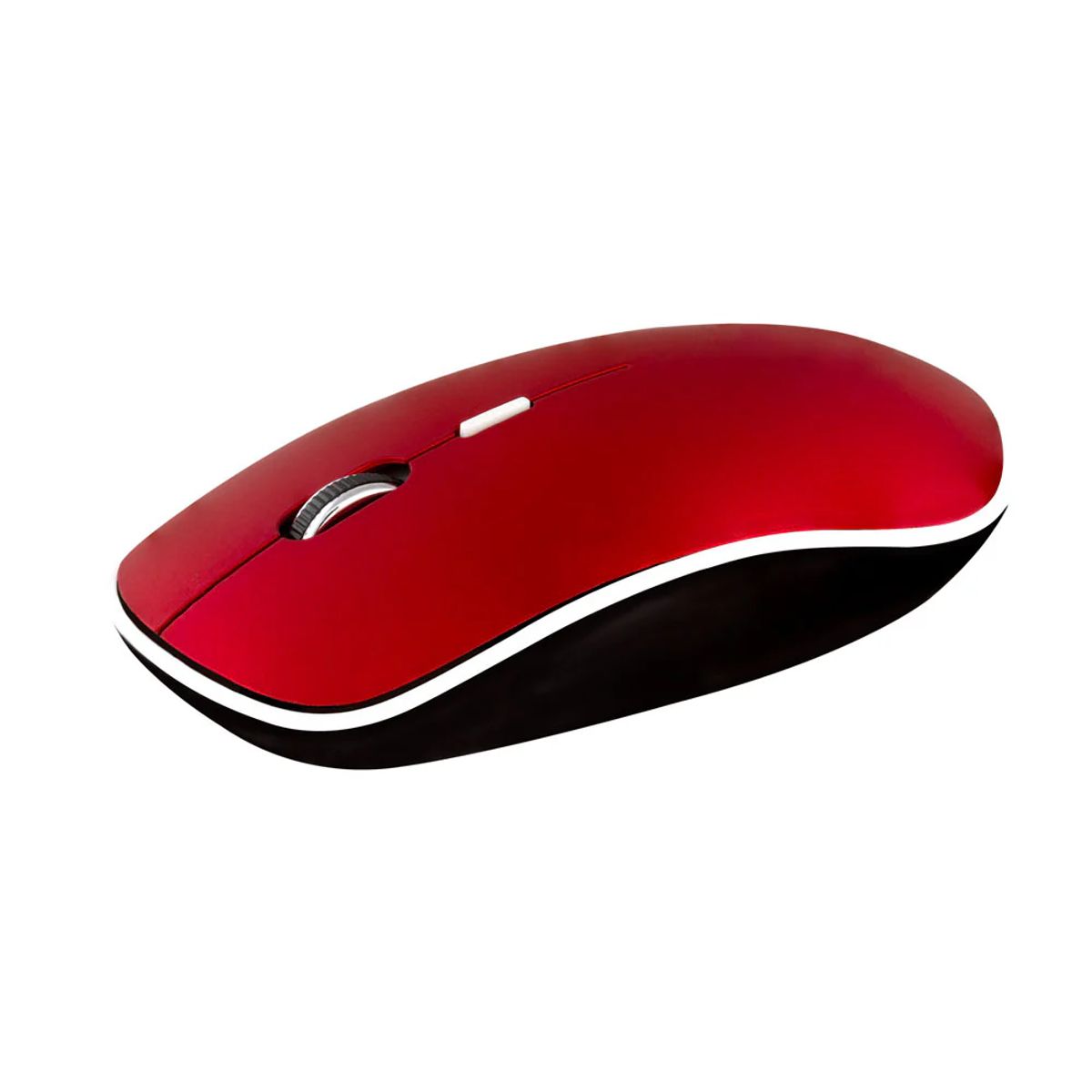 ARGOMTECH - MOUSE INALAMBRICO CON GOMA ROJO