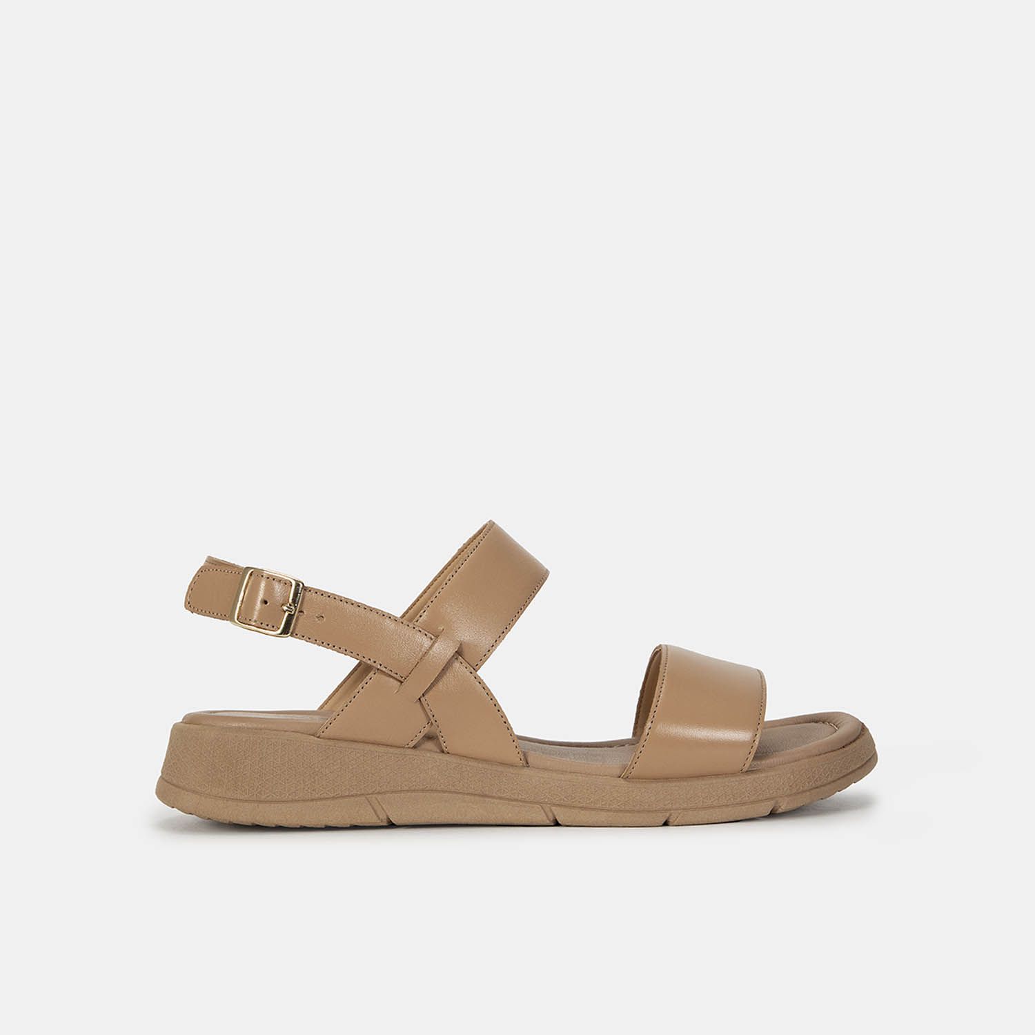 SANDALIAS MUJER BATA BEIGE CASUALES COMFIT