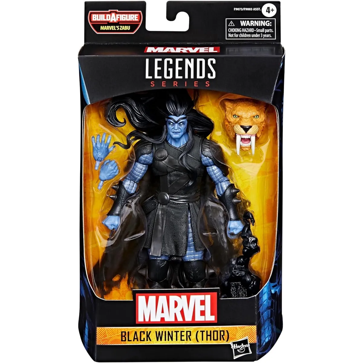MARVEL - Thor Marvel Legends Black Winter Thor Zabu BAF