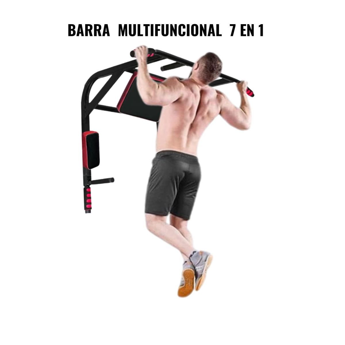 GENERICO - Barra Multifuncional - 7 en 1 Dominadas, Calistenia, Fitnes