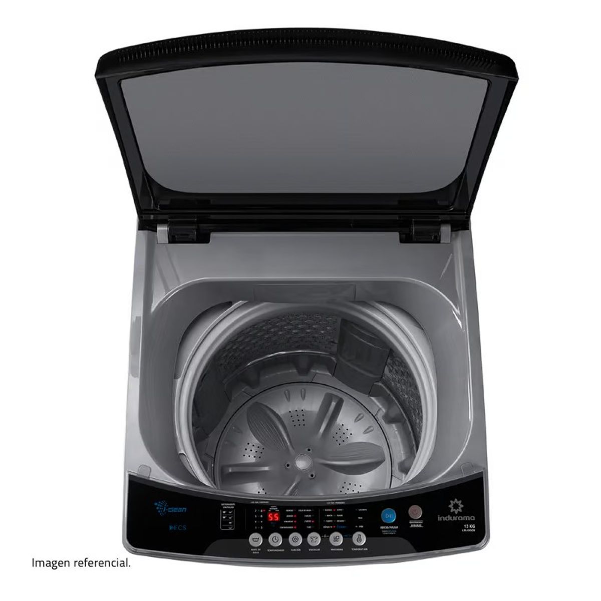 INDURAMA - Lavadora 13KG Carga Superior LRI-13DGR