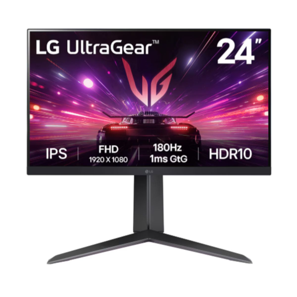 LG - MONITOR LG 24GS65F-B PANEL IPS 24 180HZ 1MS HDR10 PIVOTE