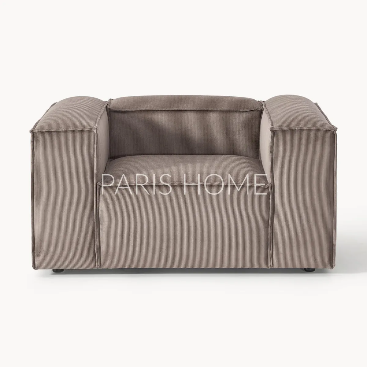 GENERICO - Sofá 1 Cuerpo Monarch Pana - Taupe