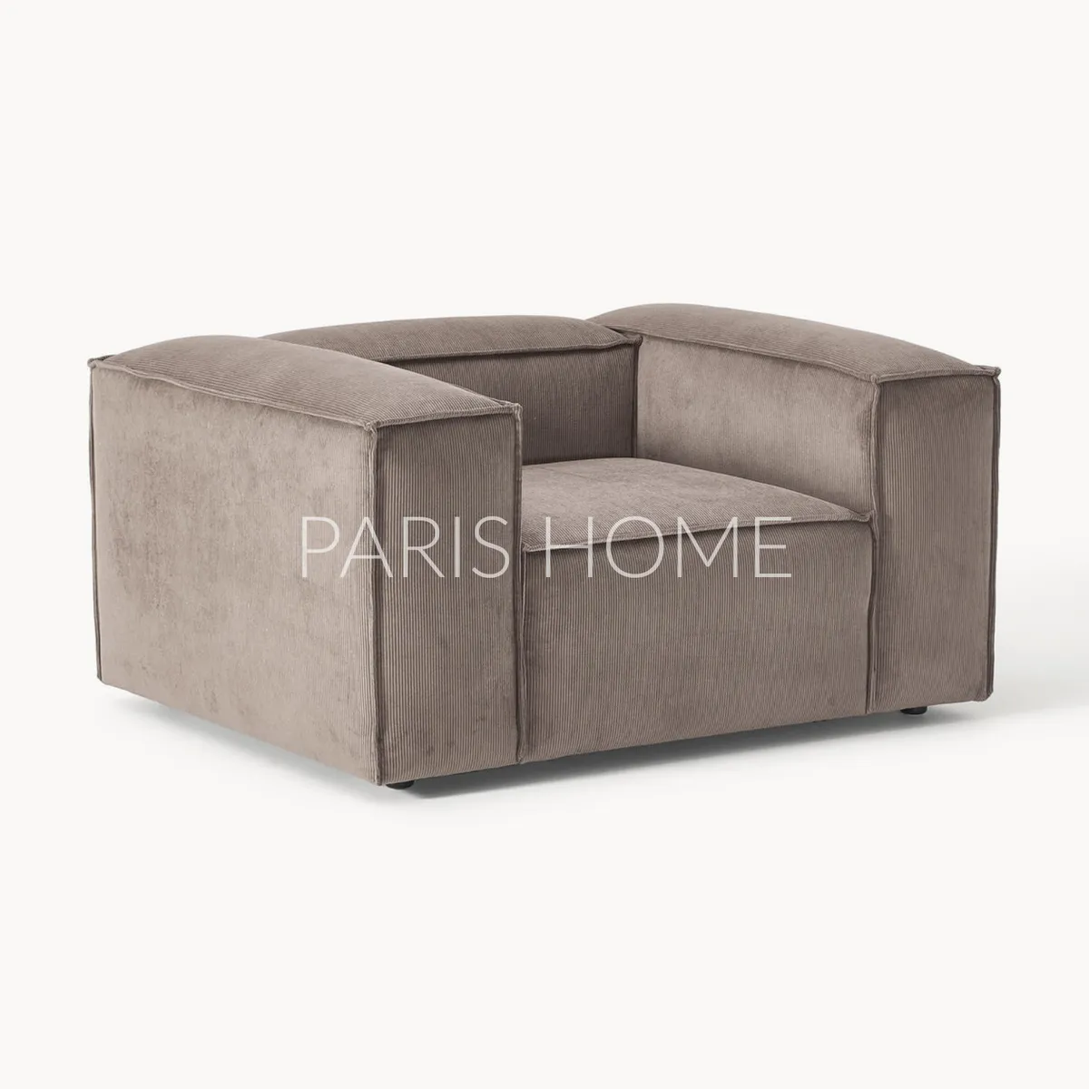 GENERICO - Sofá 1 Cuerpo Monarch Pana - Taupe