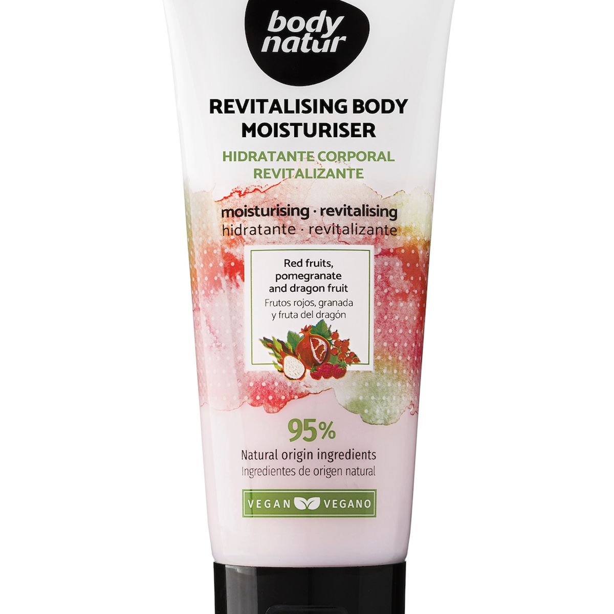 BODY NATUR - HIDRATANTE REVITALIZANTE CORPORAL FRUTOS ROJOS 200ML