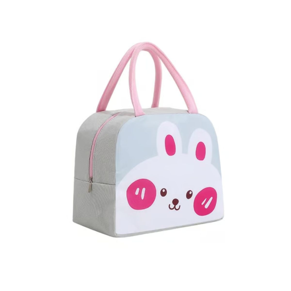GENERICO - Lonchera Térmica de Alimentos y Bebidas Gris Conejo