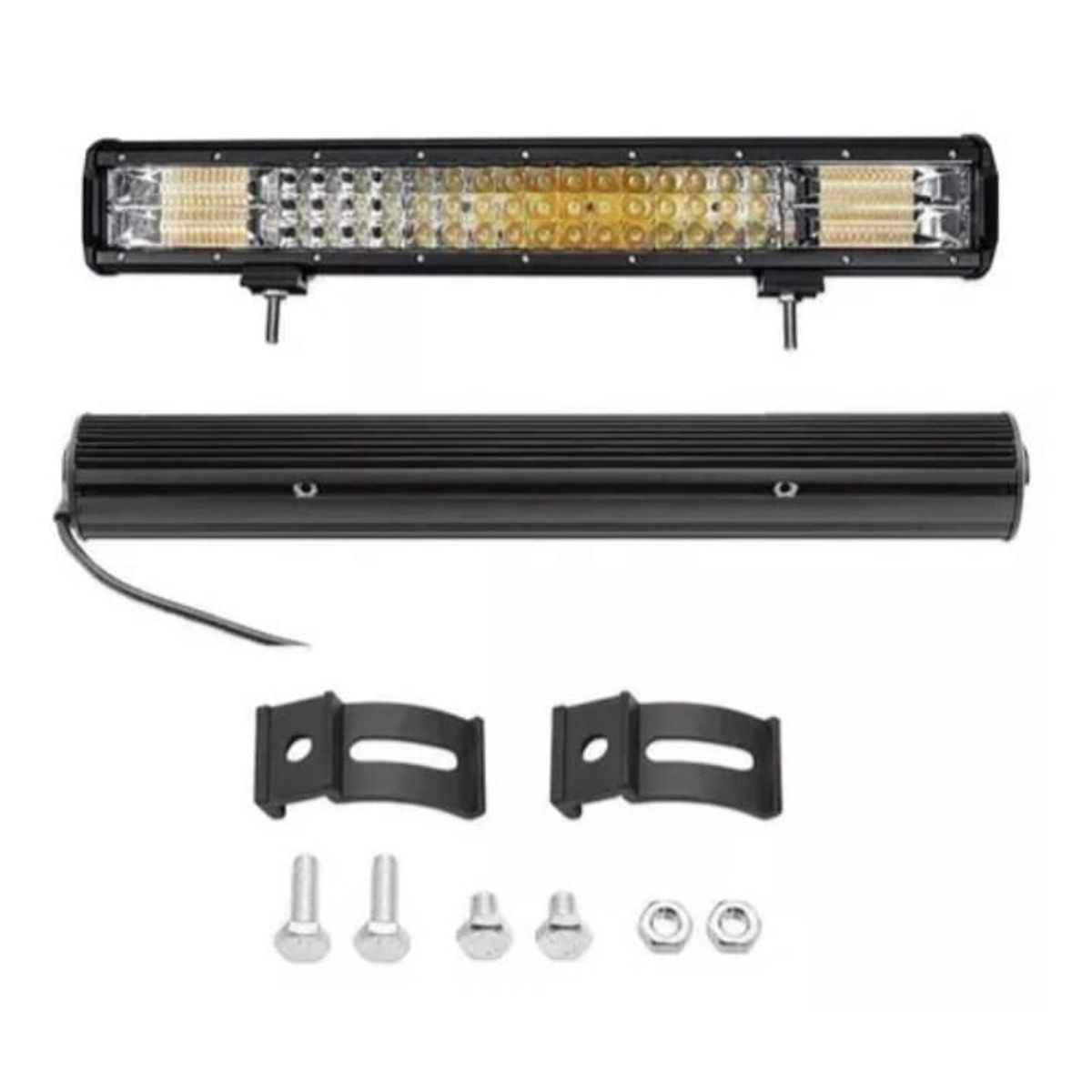 GENERICO - Barra Led Neblinero Original 256w Blancoambar 84LED