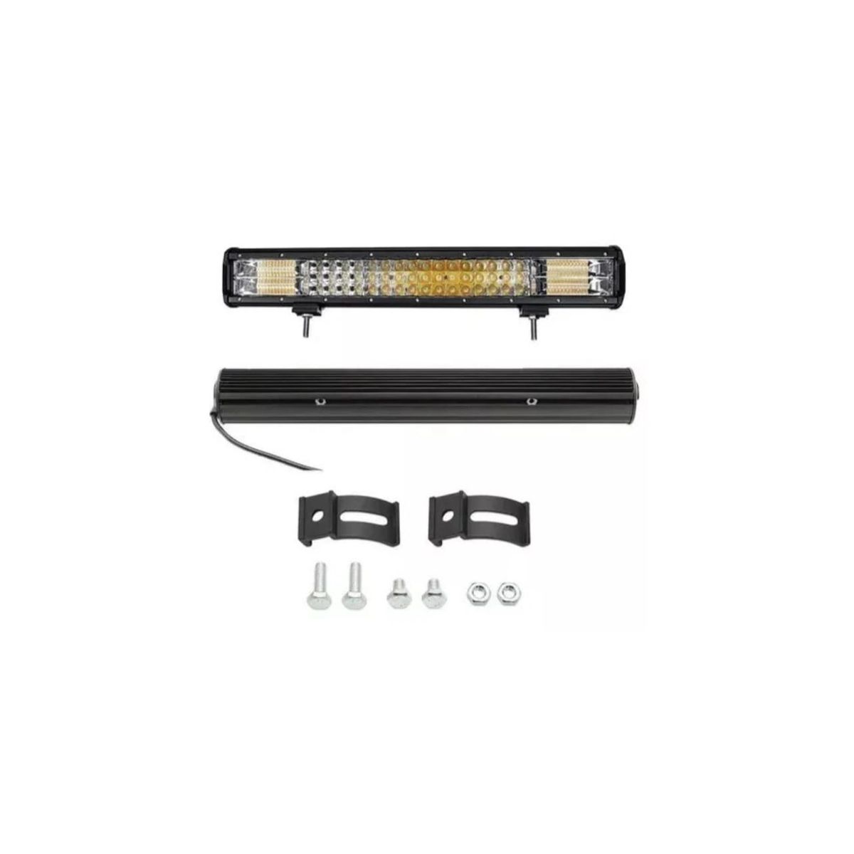 GENERICO - Barra Led Neblinero Original 256w Blancoambar 84LED