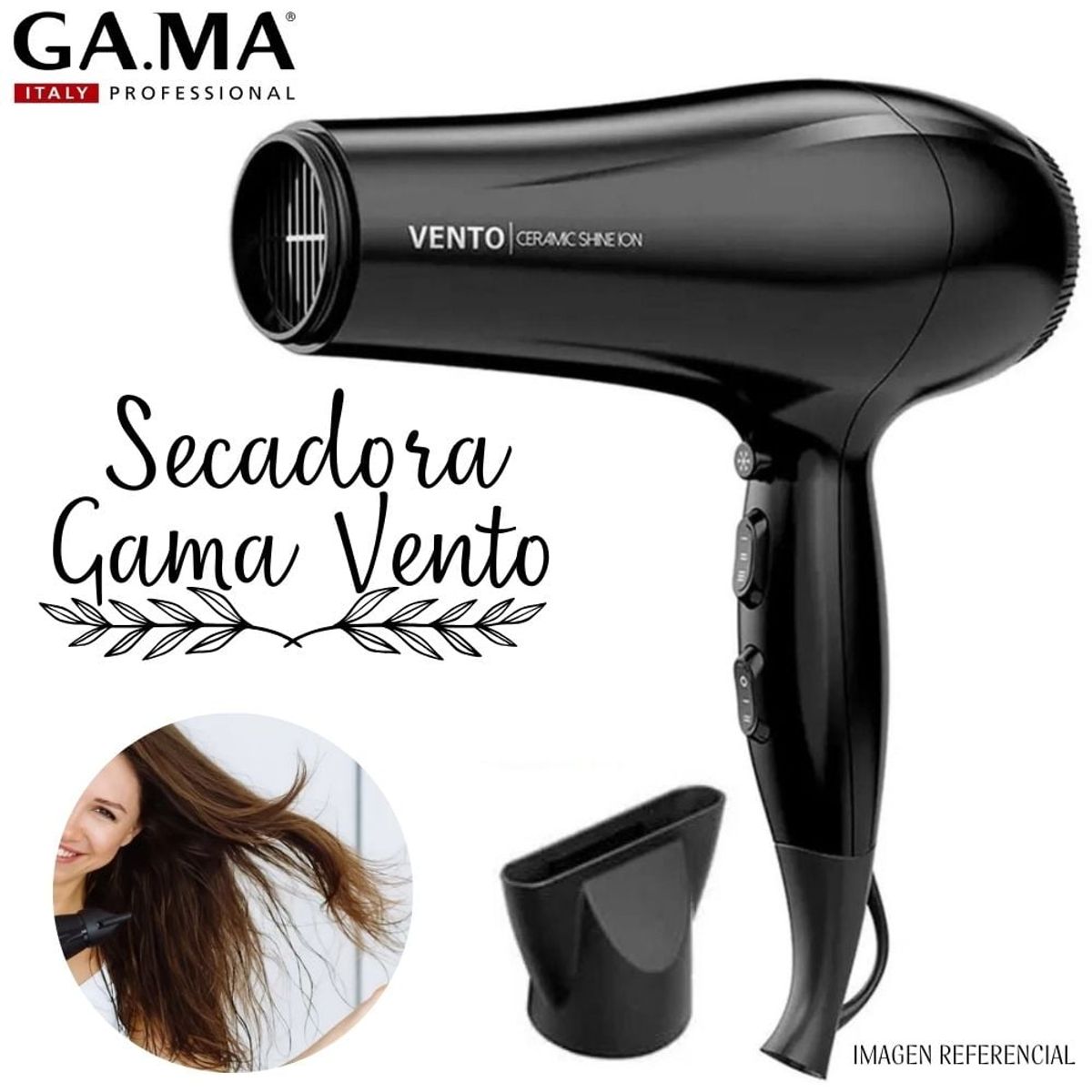 GAMA - Secadora De Cabello Vento Gama 2200 watts