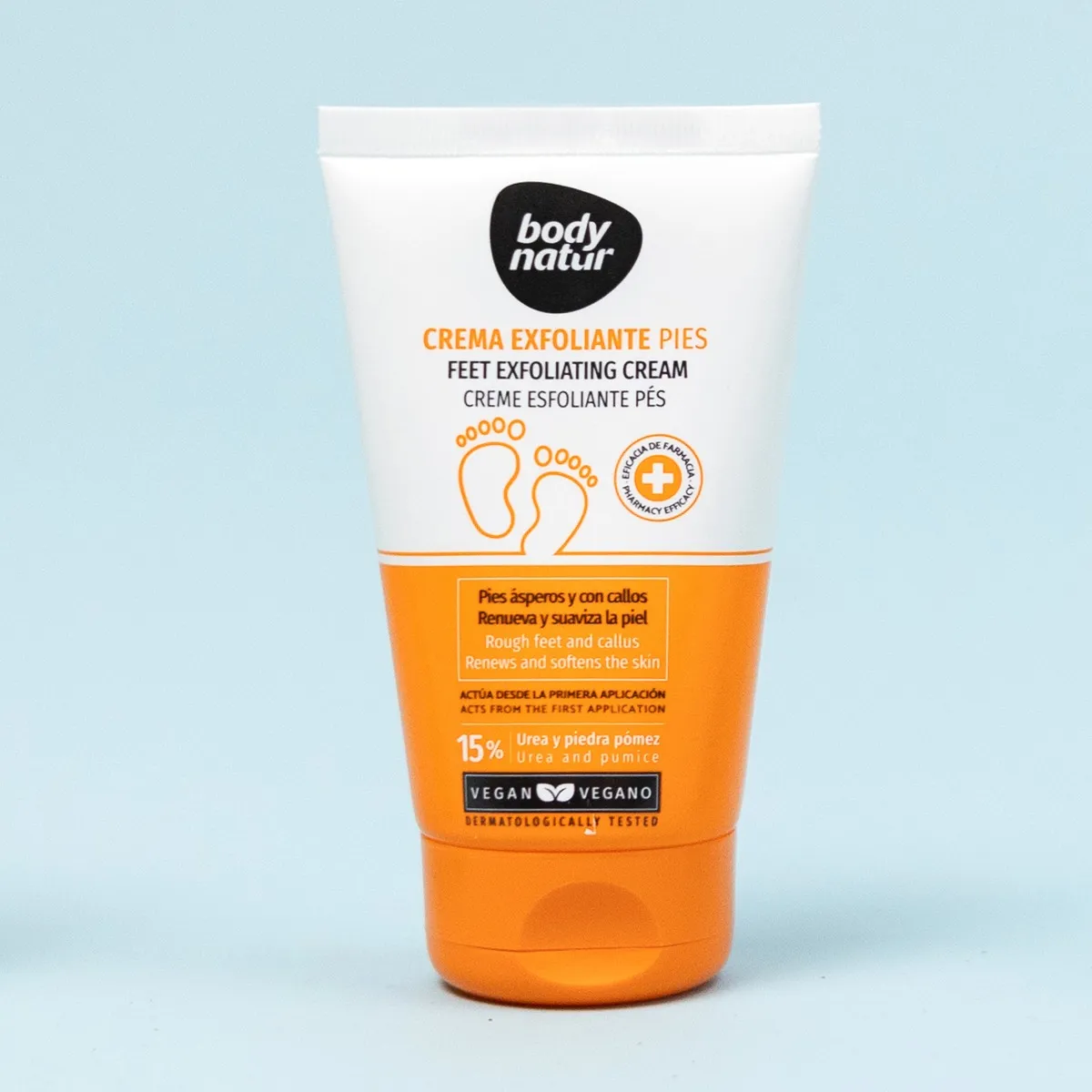 BODY NATUR - Body Natur Crema Exfoliante  para Pies 100 ml