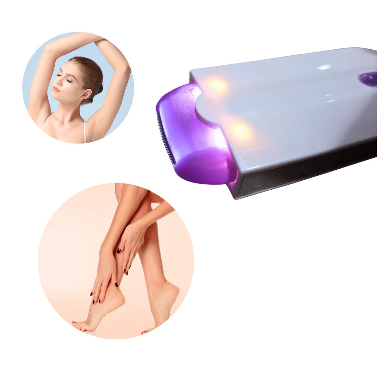 ROHS - Set de 2 Depiladoras YES – Ahorra y Luce Radiante