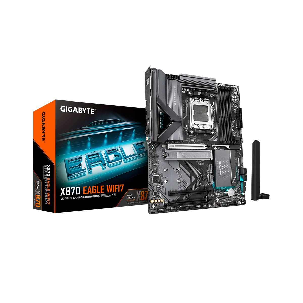 GIGABYTE - PLACA MADRE GIGABYTE X870 EAGLE WIFI AMD AM5 ATX PN MBGBX870EAGWF7