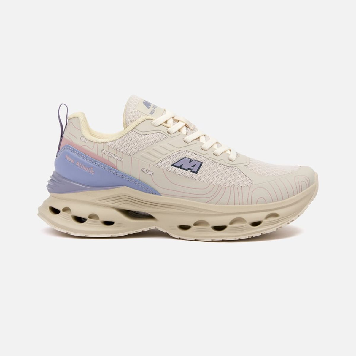 NEW ATHLETIC - Zapatillas New Athletic Running Wind124 BeigeCeleste Mujer