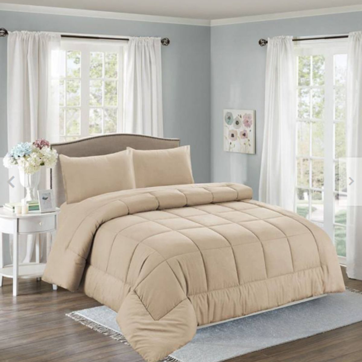 CASATEX - EDREDÓN 100%  ALGODÓN 3 PLZ( KING SIZE)