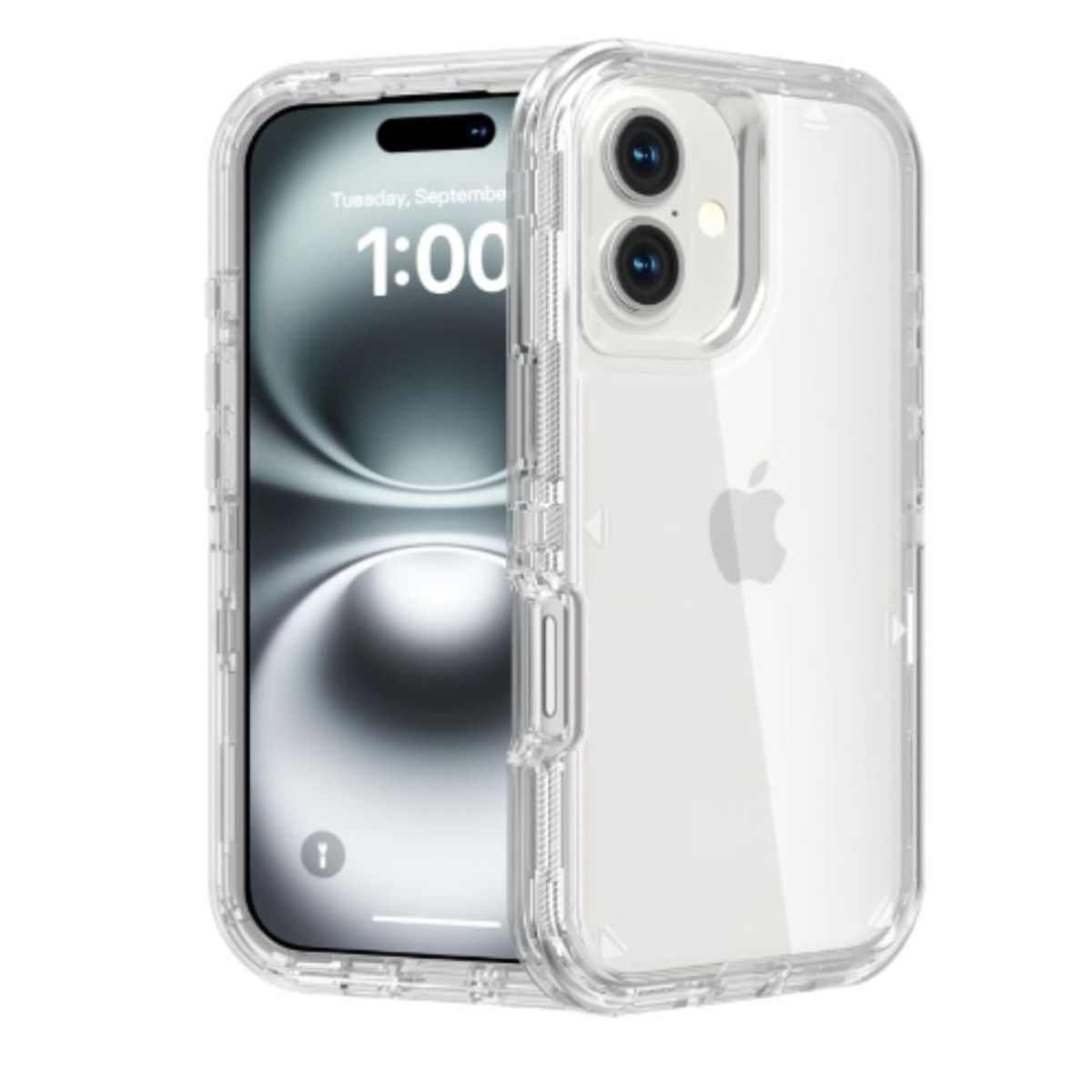 GENERICO - Case Transparente 360° Premium para Iphone 16