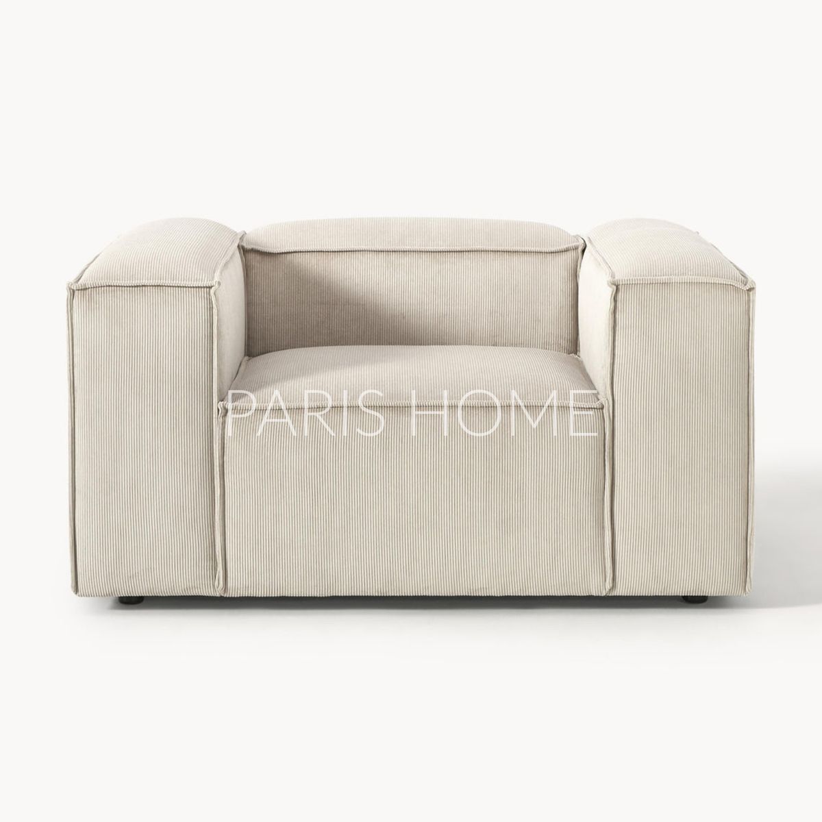 GENERICO - Sofá 1 Cuerpo Monarch Pana - Beige