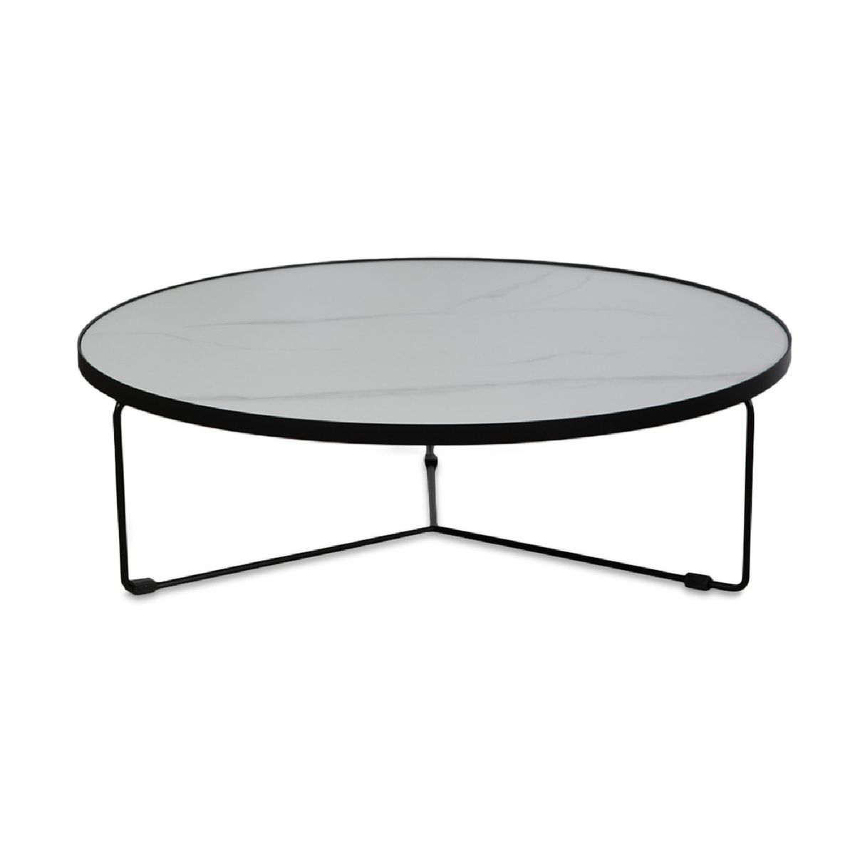 COLINEAL - MESA CENTRO AUGUST ACABADO PIEDRA BLANCA  REF: MS-3391-1