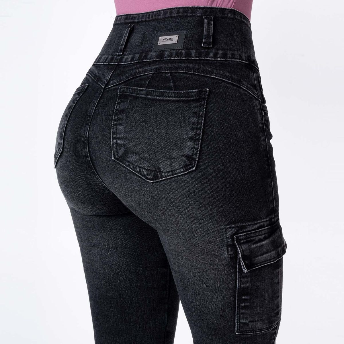 PIONIER - Jean Denim Stretch Mujer Hanah Pionier