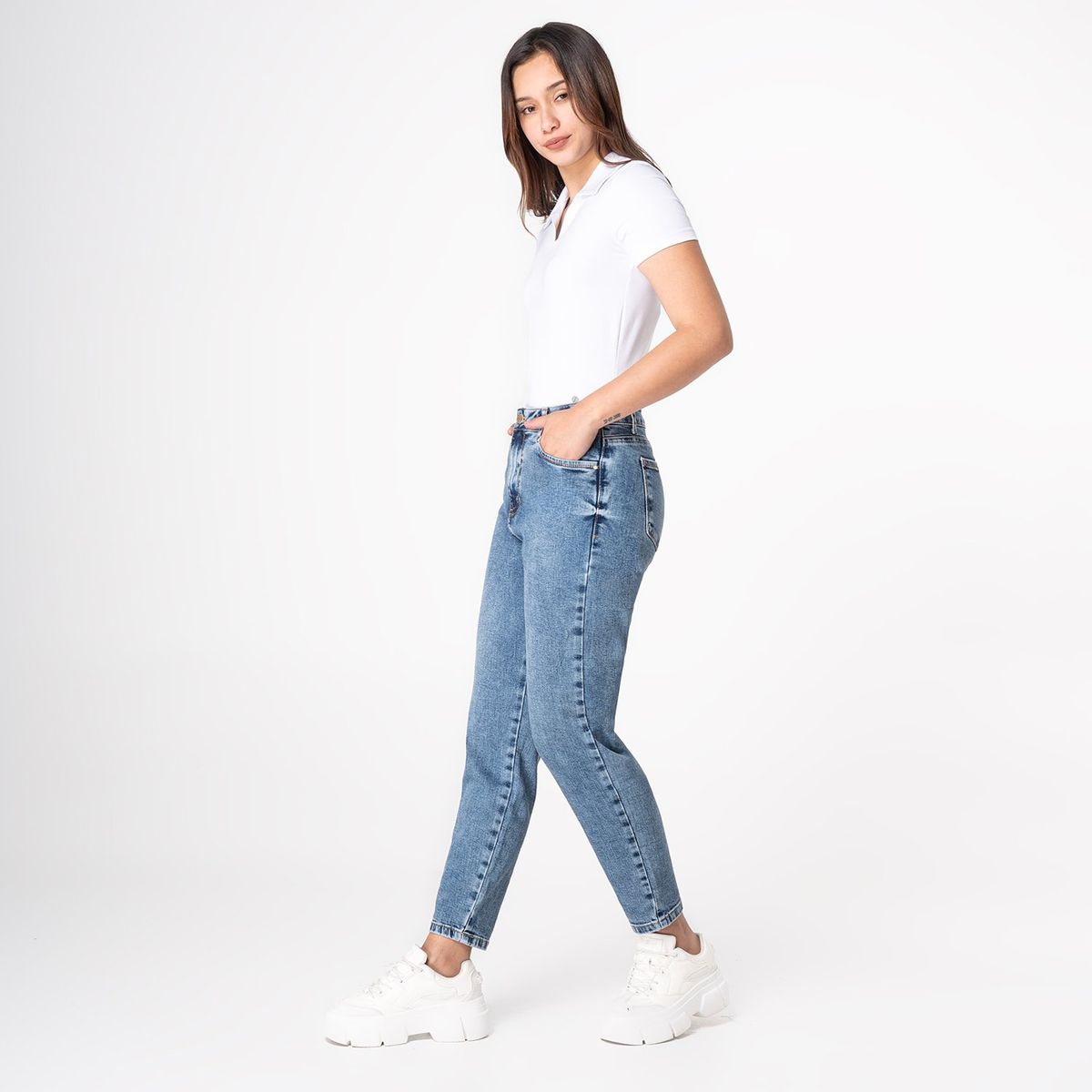 PIONIER - Jean Denim Stretch Mujer Daeli Pionier