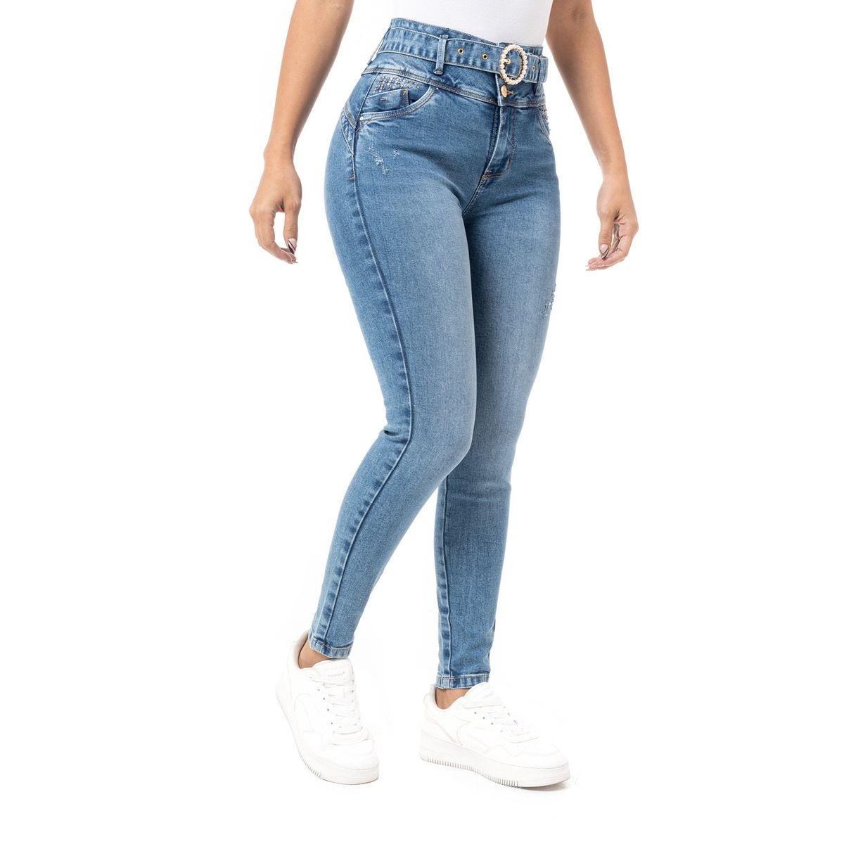 PIONIER - Jean Denim Stretch Mujer Guiulia Pionier