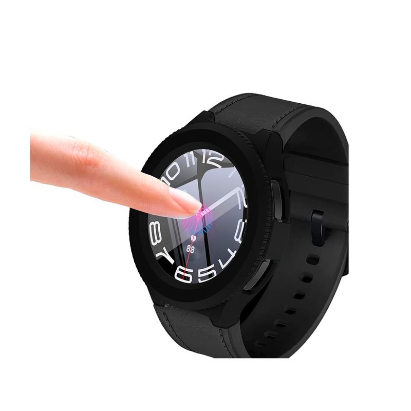 GENERICO - Case Bumper Para Samsung Watch 6 Classic 47mm Crema