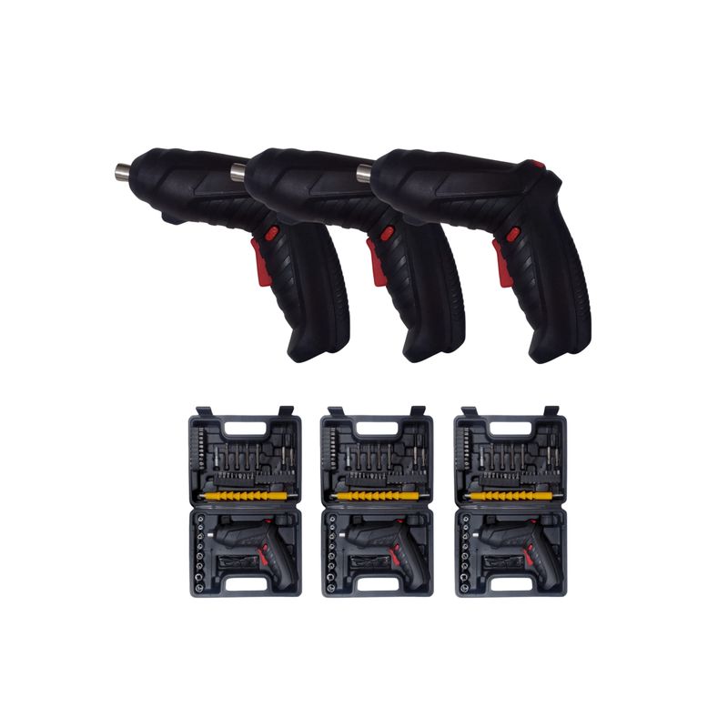 ROSH - Pack x3 Destornillador Eléctrico Top en Perú - Fácil de usar