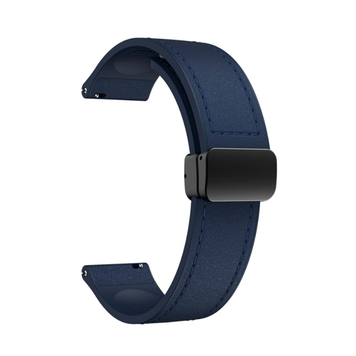 GENERICO - Correa de Cuero para Samsung Watch 7 Ultra 47mm Azul