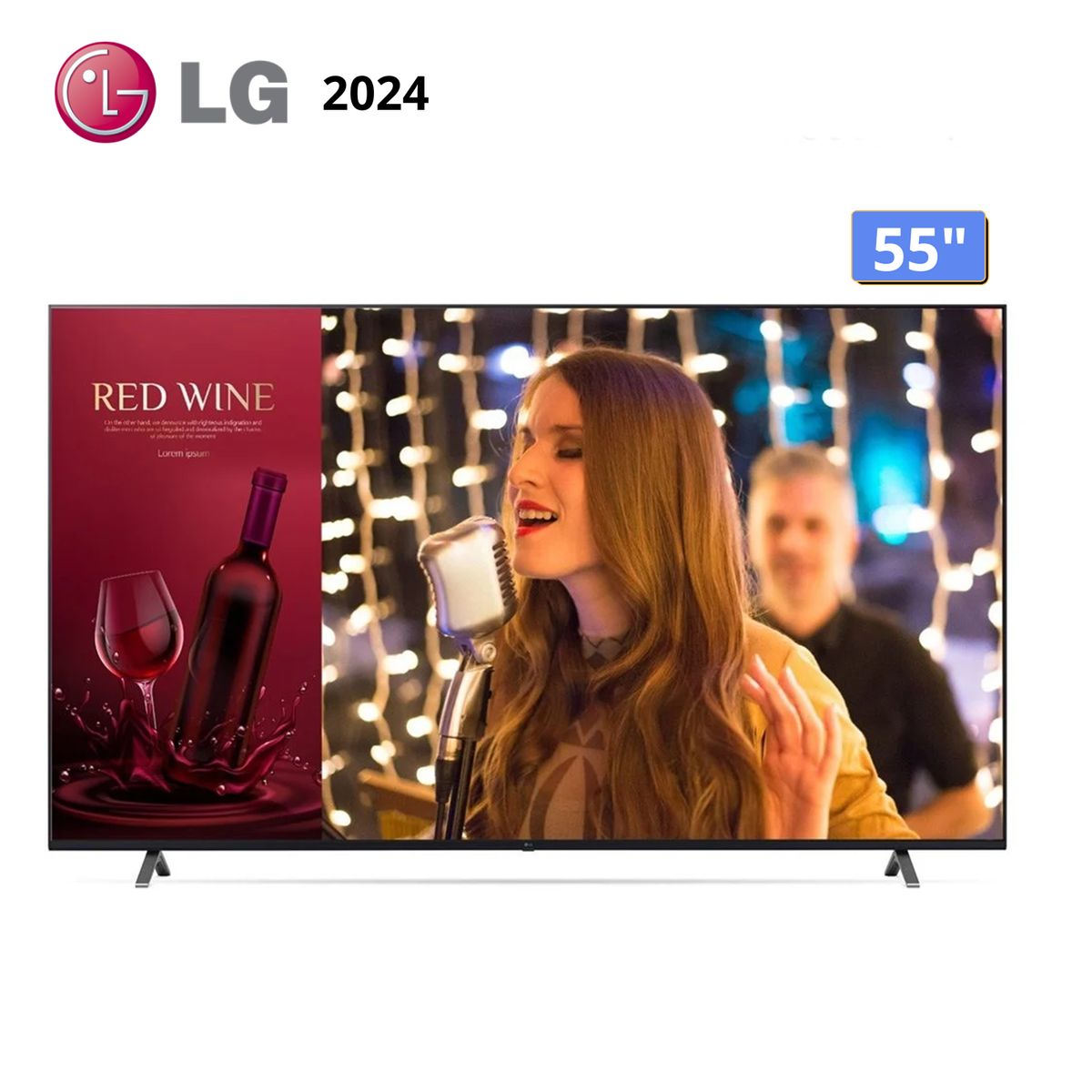 LG - Televisor LG 55 Pulg. LED Smart TV UHD 4K con ThinQ AI 55UT7300