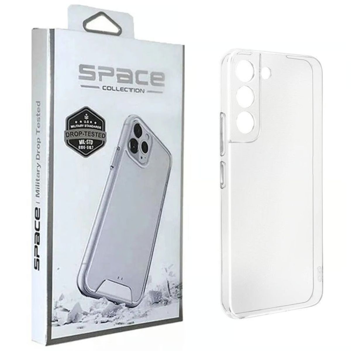 GENERICO - Case space samsung galaxy s23 - transparente