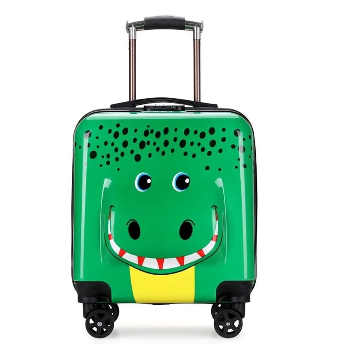 GENERICO - Maleta cuadrada con ruedas escolar o viaje