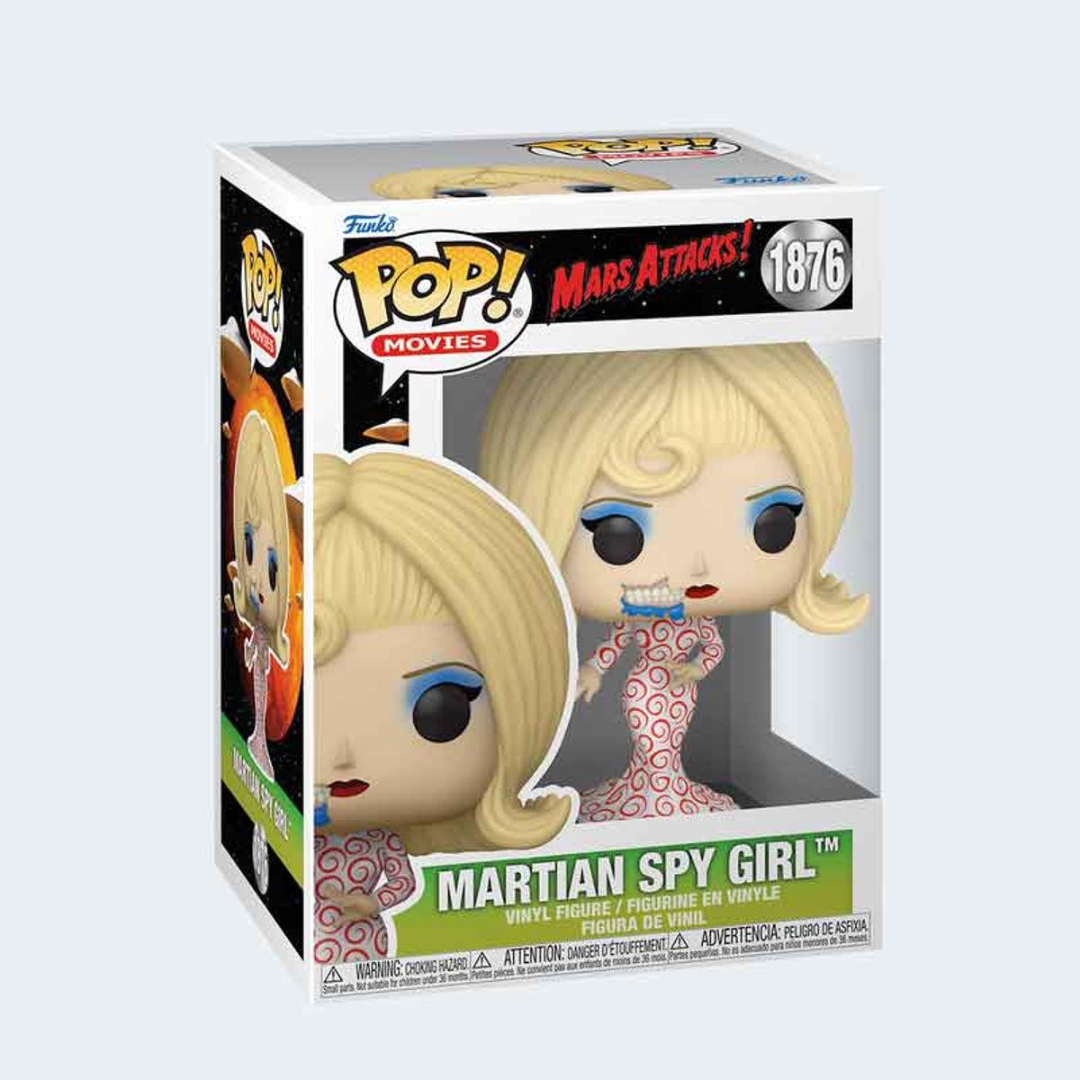 FUNKO - POP! MARS ATTACKS  MARTIAN SPY GIRL #1876
