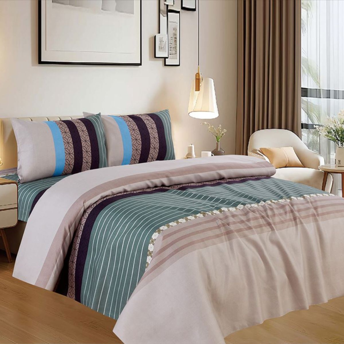 CASATEX - JUEGO DE SABANAS CASATEX 3 PLZ