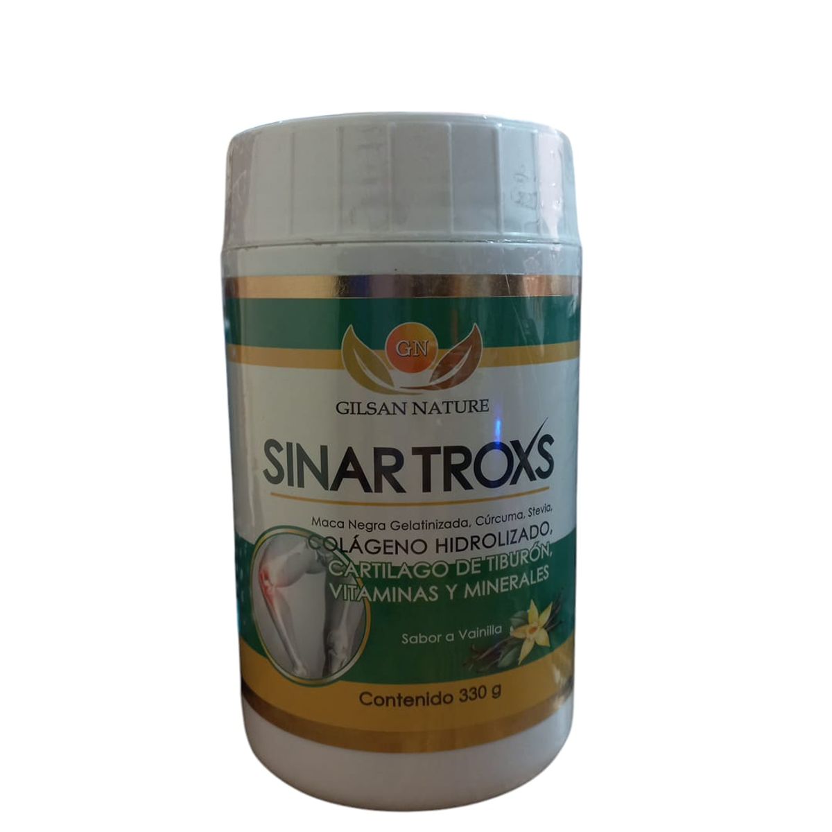 GENERICO - SINARTROXS 330G -  COLÁGENO, CARTÍLAGO TIBURON Y CURCUMA