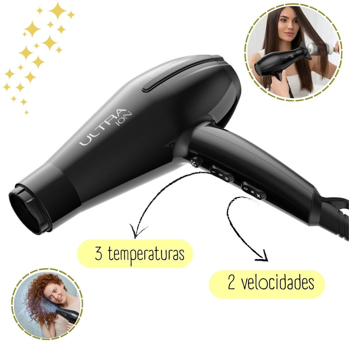 Gama - Secadora De Cabello GAMA Ultra Ion - BECHD0000002004