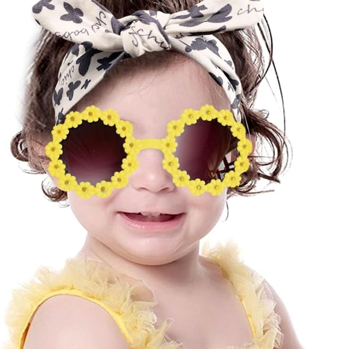 GENERICO - Gafas de sol margaritas amarillo