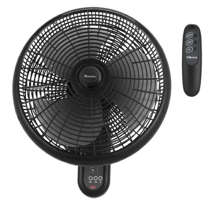 BOSSKO - Ventilador De Pared Bossko BK-8210PD con control remoto