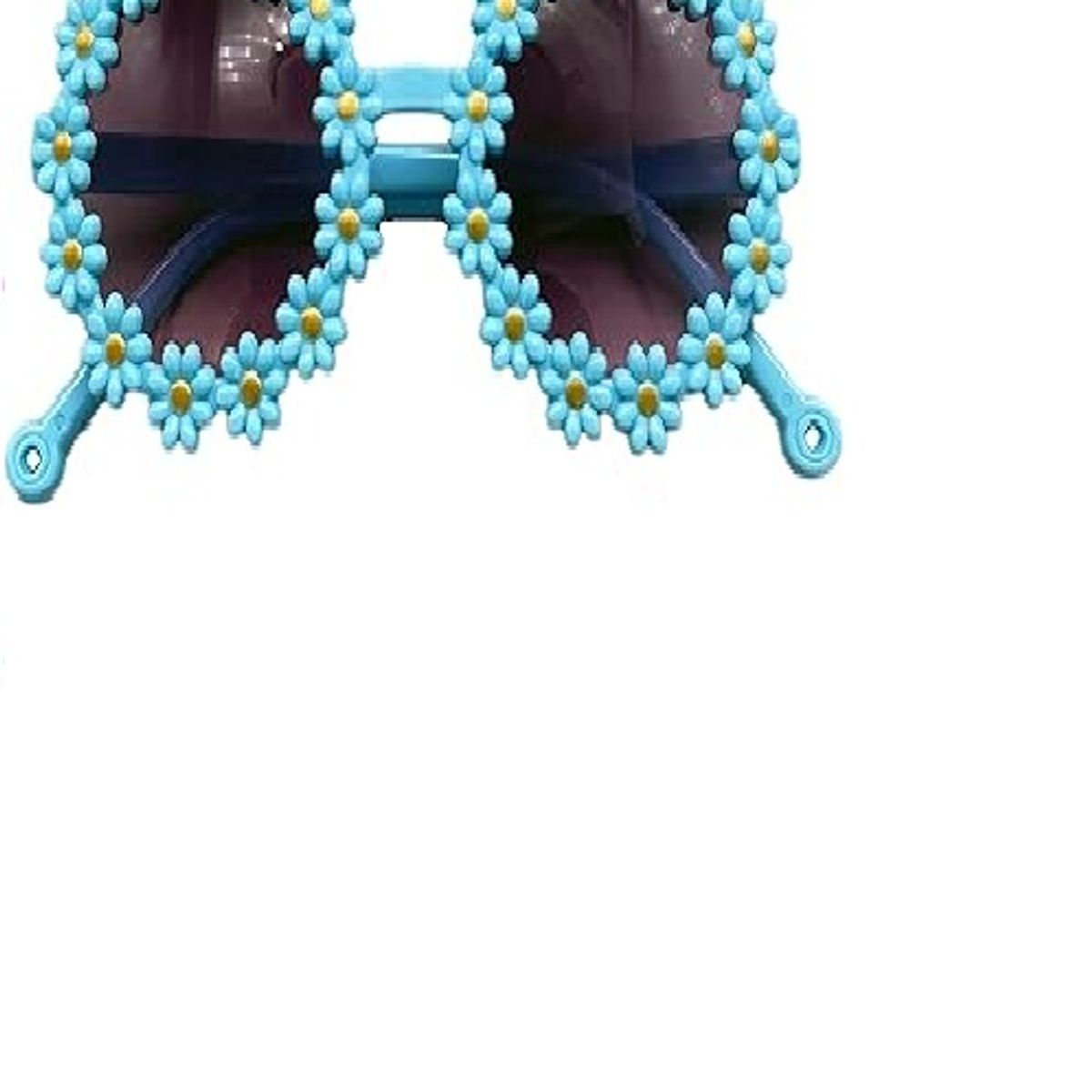 GENERICO - Gafas de sol margaritas celeste