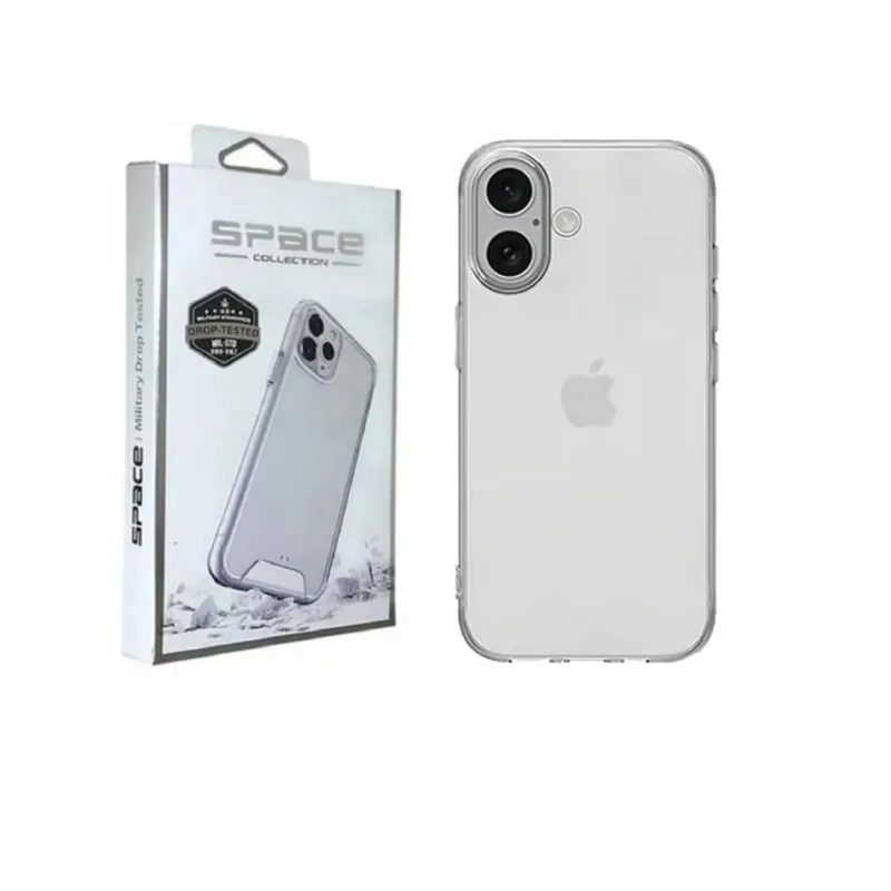 SPACE - Case Space Protector para iPhone 16 - Transparente