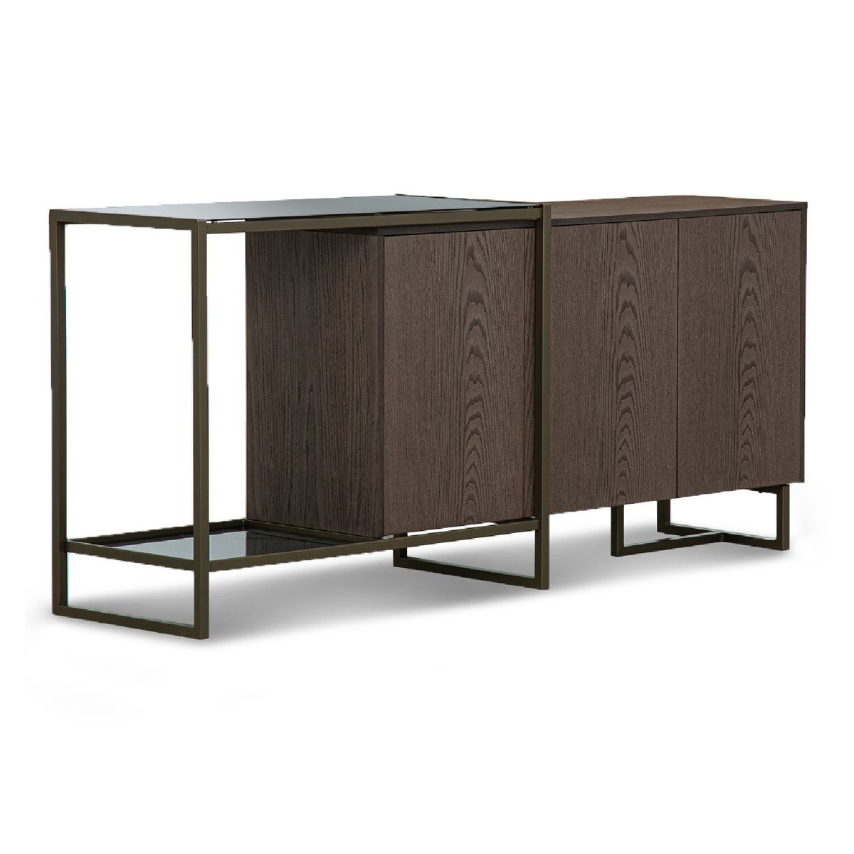 COLINEAL - APARADOR NEREA CVIDRIO CENIZO V0